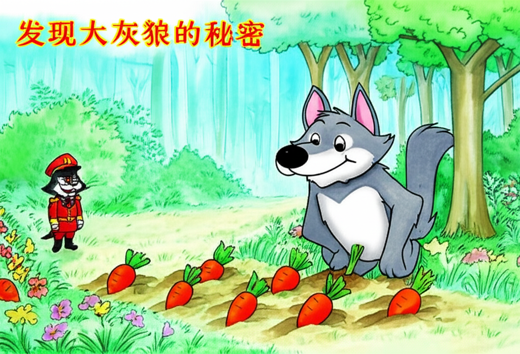 发现大灰狼的秘密